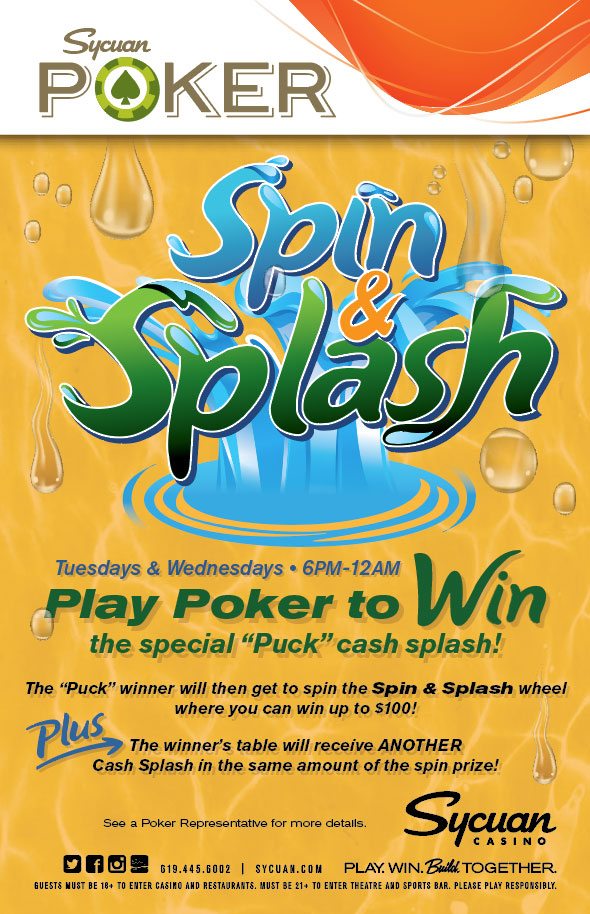 Sycuan casino poker schedule