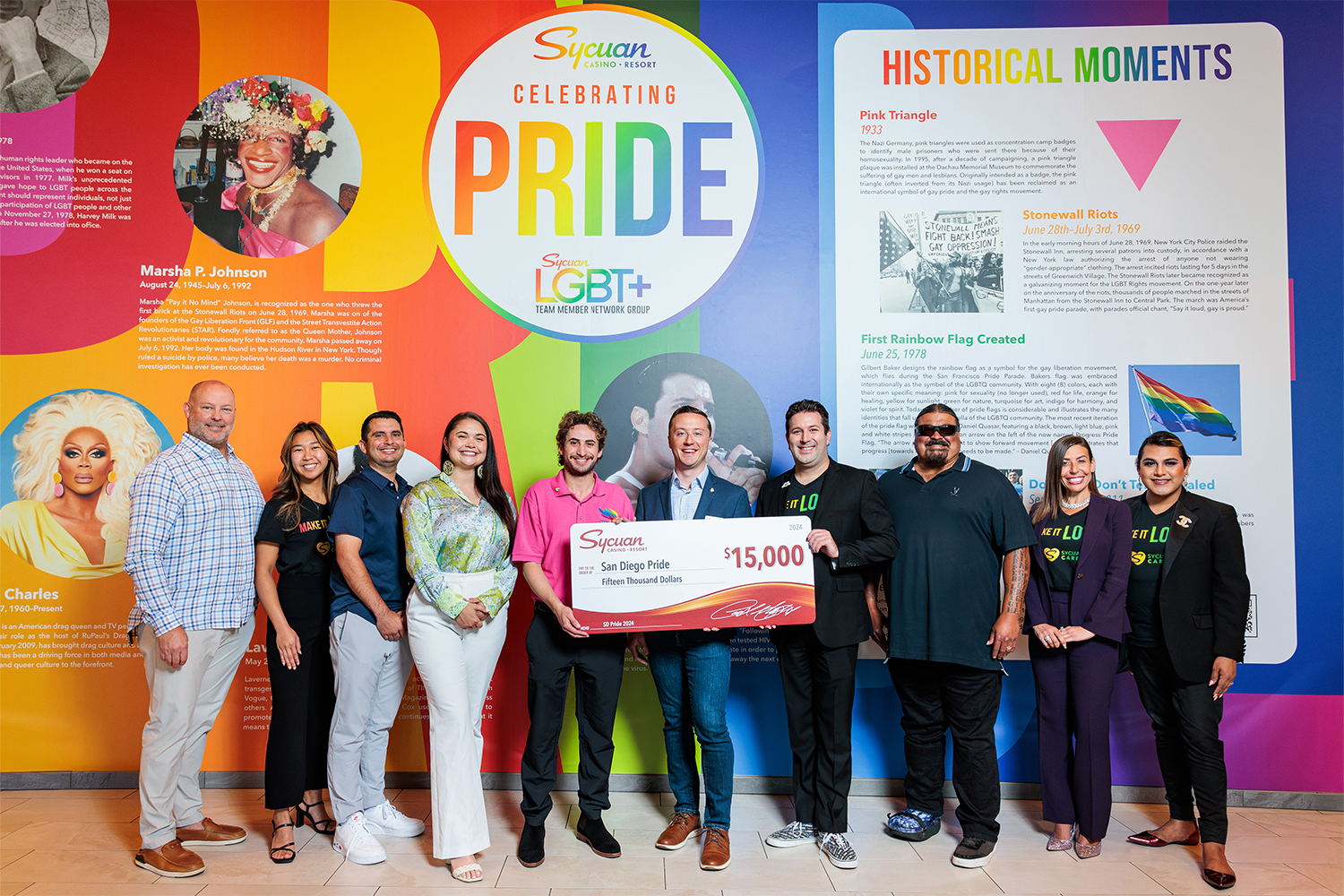 Sycuan Casino Resort Donates $15K to San Diego Pride